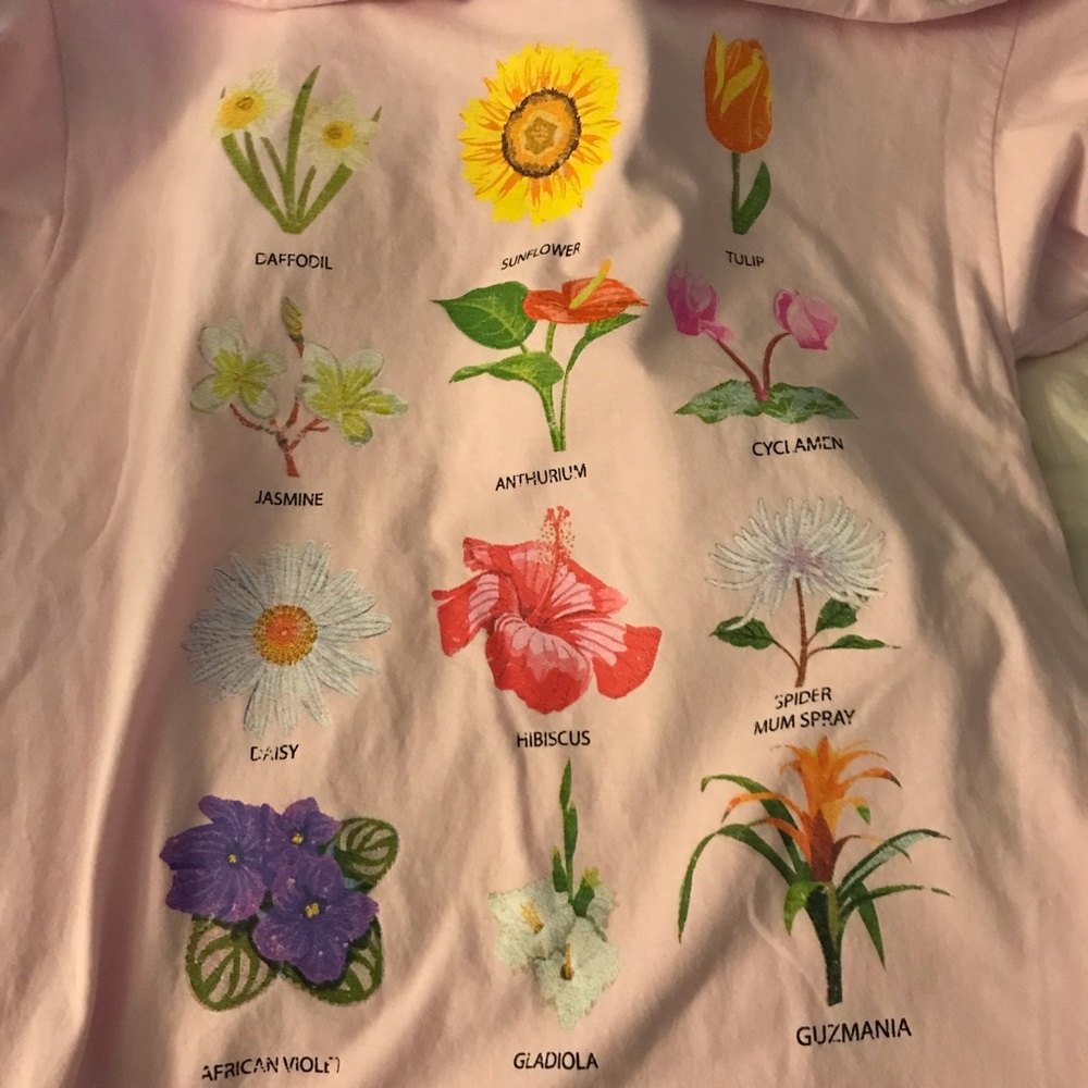 Boho Garden Flower T-shirt